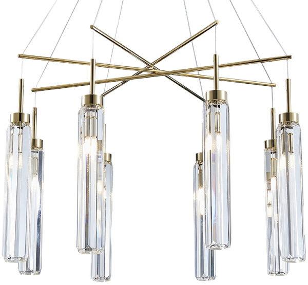 картинка Люстра подвесная 4520 4524+4/S gold от магазина BTSvet