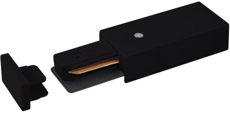 Ввод питания и заглушка торцевая для однофазного шинопровода TRP-1-1-BK черный