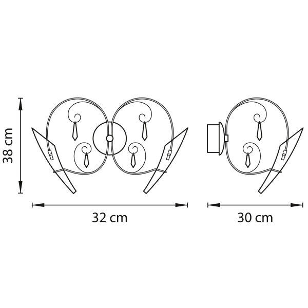 картинка Бра SCARABEO 755624 от магазина BTSvet