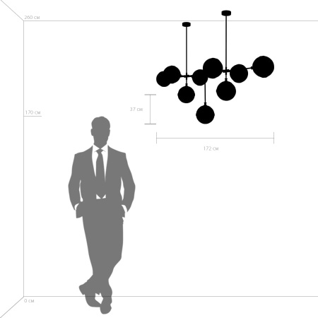 картинка Подвесная люстра Globo 813197 от магазина BTSvet