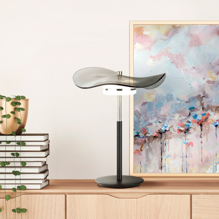 картинка Интерьерная настольная лампа светодиодная с выключателем Fluent 4858/10TL от магазина BTSvet