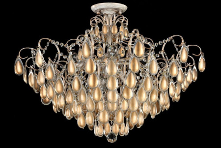 картинка Потолочная люстра с хрусталем Chabrol FR2302-CL-09-WG от магазина BTSvet