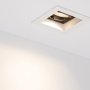картинка Светильник встраиваемый LED CL-KARDAN-S102x102-9W Warm (WH-BK, 38 deg) (Arlight, IP20 Металл, 3 года) 024126 от магазина BTSvet