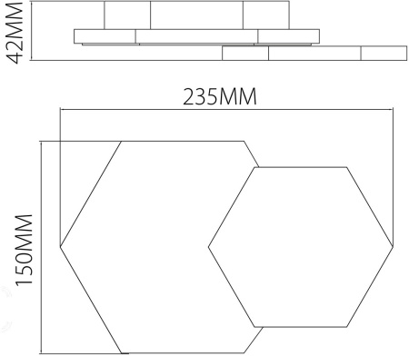 картинка Настенный светильник Круз 637028002 от магазина BTSvet