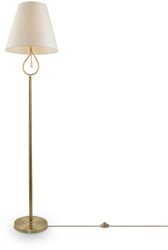 Торшер с выключателем Madeline FR2019FL-01BS