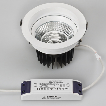 картинка Светодиодный Светильник встраиваемый LED LTD-140WH 25W White 60deg (Arlight, IP40 Металл, 3 года) 015889 от магазина BTSvet