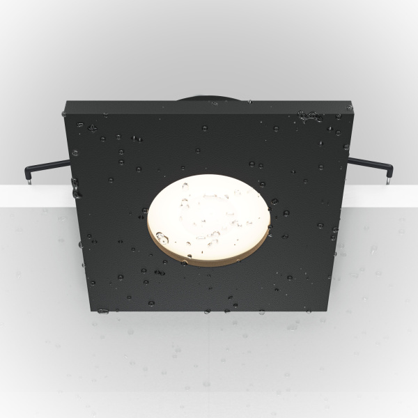 картинка Встраиваемый светильник Stark DL083-01-GU10-SQ-B от магазина BTSvet