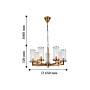 картинка Подвесная люстра Assembly 2060-7P от магазина BTSvet