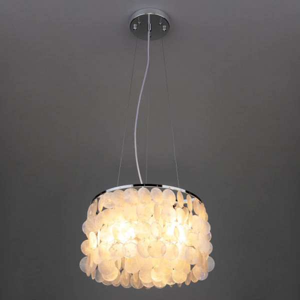 картинка Подвесная люстра 60005/3 хром/перламутр от магазина BTSvet