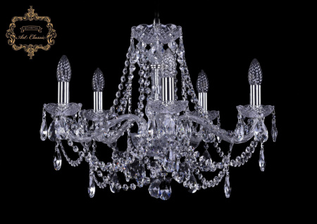 Хрустальная подвесная люстра 11.25.5.200.Cr.Sp
