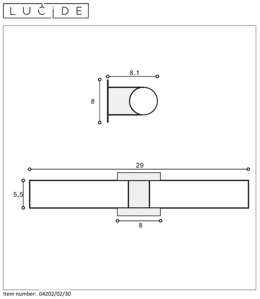 картинка Бра для ванной Jesse 04202/02/30 IP44 от магазина BTSvet