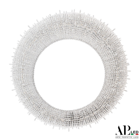 картинка Подвесная/потолочная люстра хрустальная светодиодная Rimini S510.0.100.B.4000 от магазина BTSvet