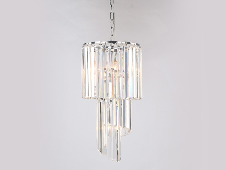 Подвесной светильник хрустальный 31103/S nickel