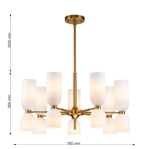 картинка Потолочная люстра Amusing 2876-7P от магазина BTSvet