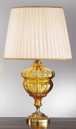 Интерьерная настольная лампа 571/1LG/AM