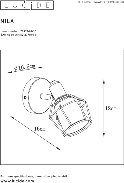 картинка Спот Nila  77977/01/30 от магазина BTSvet