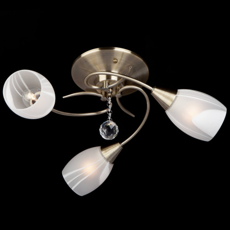 картинка Потолочная люстра Virginia 30100/3 античная бронза от магазина BTSvet