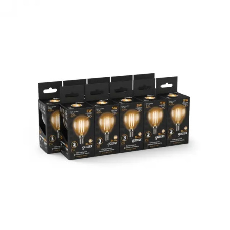 картинка Лампочка LED Filament Globe E14 5W 2700K 1/10/50 105801105 от магазина BTSvet