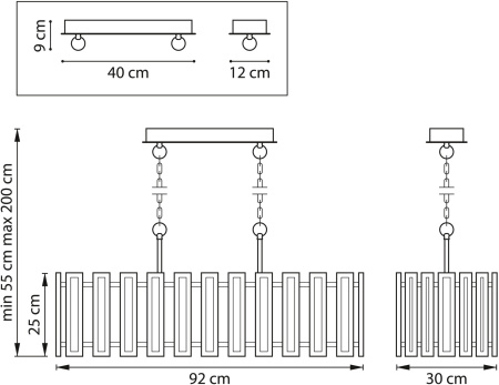 картинка Подвесная люстра Agave 712164 от магазина BTSvet