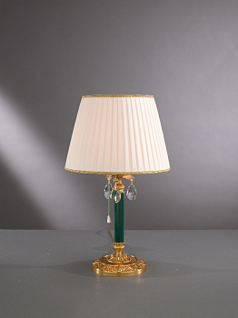 Интерьерная настольная лампа 950/1L с хрусталем