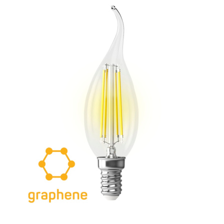 картинка Лампочка светодиодная Candle wind 9W Graphene 7132 от магазина BTSvet
