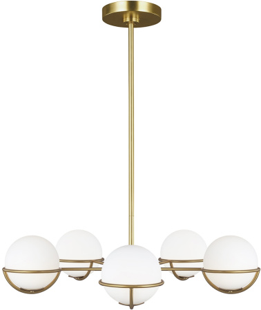 Подвесная люстра на штанге Apollo (Fe) FE-APOLLO5-BB