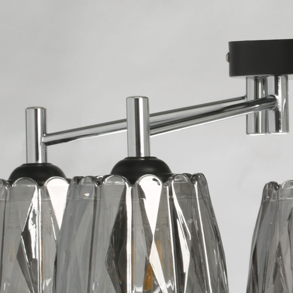 картинка Потолочная люстра на штанге DeMarkt Клэр 463012105 от магазина BTSvet