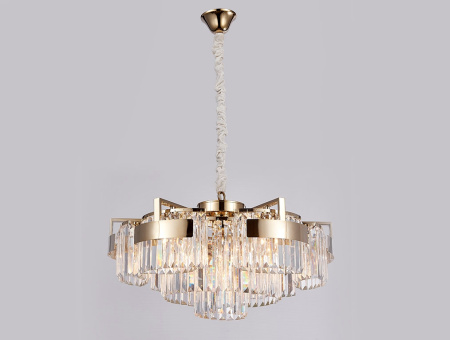 картинка Подвесная люстра хрустальная 4356+3/C gold от магазина BTSvet