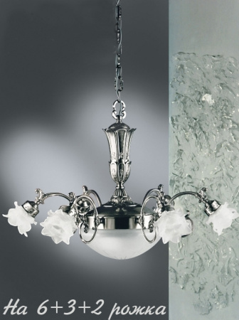 Подвесная люстра 2015/6+3+2/ST