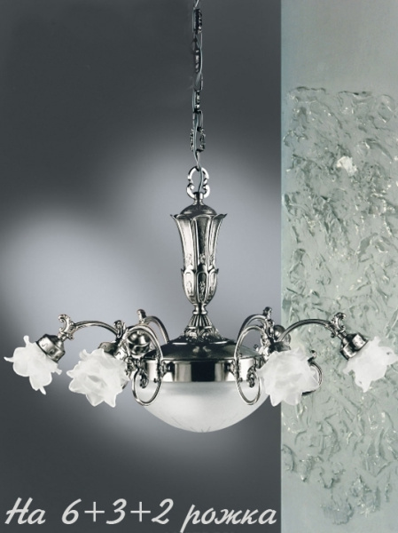 Подвесная люстра 2015/6+3+2/ST