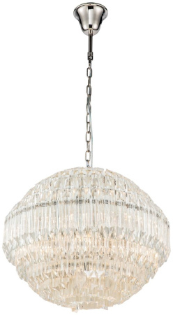 Подвесная люстра хрустальная Manhattan 103D-10 nickel