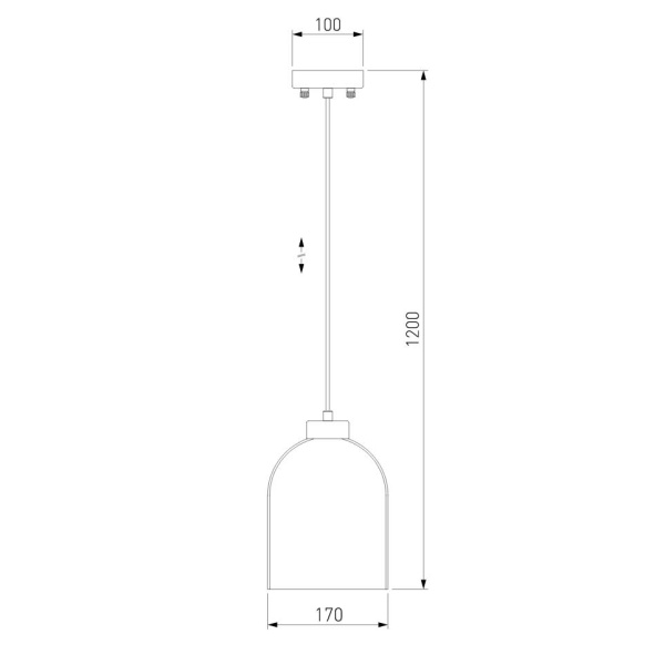 картинка Подвесной светильник Tandem 50119/1 от магазина BTSvet