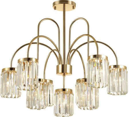 картинка Потолочная люстра хрустальная Vassa 4987/9C от магазина BTSvet