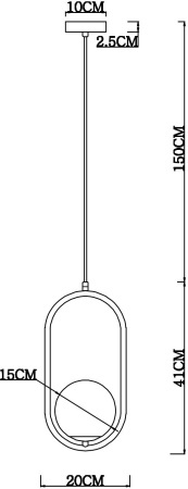 картинка Подвесной светильник Matisse A7745SP-1AB от магазина BTSvet