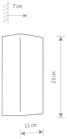 картинка Настенный светильник Nowodvorski Bergen 10455 от магазина BTSvet