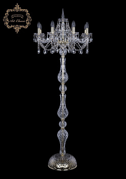 Хрустальный торшер 13.21.8.200.h-160.Gd.Sp