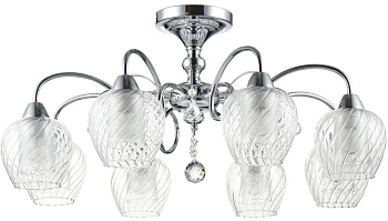 Люстра с подвесками из хрусталя Nora  FR2663-PL-08-CH