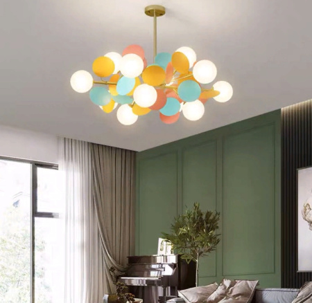 картинка Потолочная люстра светодиодная MATISSE Chandelier multicolor 10 от магазина BTSvet