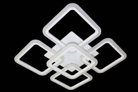 картинка Потолочная люстра светодиодная с пультом и управлением смартфоном регулировкой цветовой температуры и яркости ночным режимом и таймером HIGH-TECH LED LAMPS 82022 от магазина BTSvet