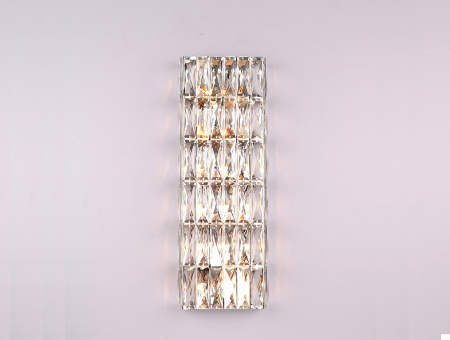 Настенный светильник хрустальный 10126+6/A
