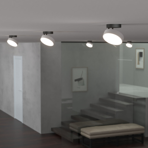 картинка Спот накладной Pila белый 12W 4200К 25135/LED от магазина BTSvet