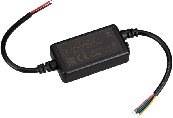 Контроллер ARL-4022-SIRIUS-RGBW (12-24V, 4x1.5A, 2.4G) (Arlight, IP20 Пластик, 2 года) 028920