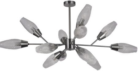 картинка Потолочная люстра на штанге Desire 10165/12PL E14*60W Nickel от магазина BTSvet