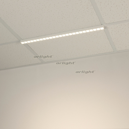 картинка Потолочный светильник LED прямоугольный SNAP-STARLINE-LASER-S600-13W Warm3000 (WH-WH, 80 deg, 48V) (Arlight, IP40 Металл, 3 года) 031571 от магазина BTSvet