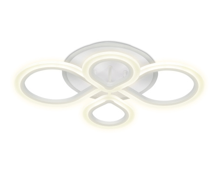 картинка Потолочная люстра светодиодная с пультом, регулировкой яркости, цветовой температуры и ночным режимом Acrylica FA520 от магазина BTSvet