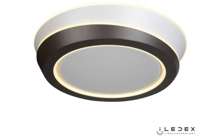 картинка Потолочный светильник светодиодный диммируемый с пультом Summery B6312-118W/530*530 WH от магазина BTSvet