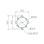 картинка Флэш-модуль VISOR-SPI-D40-6LED-24V RGB (Arlight, IP68 Пластик, 3 года) 027220 от магазина BTSvet