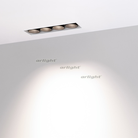 картинка Светильник встраиваемый LED MS-ORIENT-BUILT-TRIMLESS-TC-S38x127-10W Day4000 (WH-BK, 30 deg, 230V) (Arlight, IP20 Металл, 5 лет) 032224 от магазина BTSvet