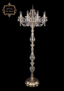 Хрустальный торшер 13.11.8.195.h-160.Gd.Sp