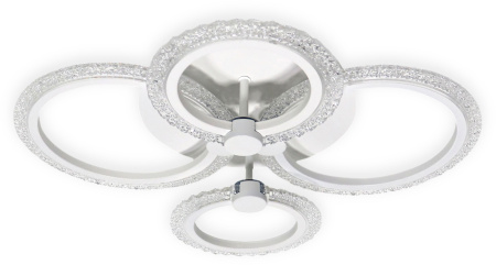 картинка Потолочная люстра светодиодная с пультом регулировкой цветовой температуры и яркости Acrylica FA4061 от магазина BTSvet